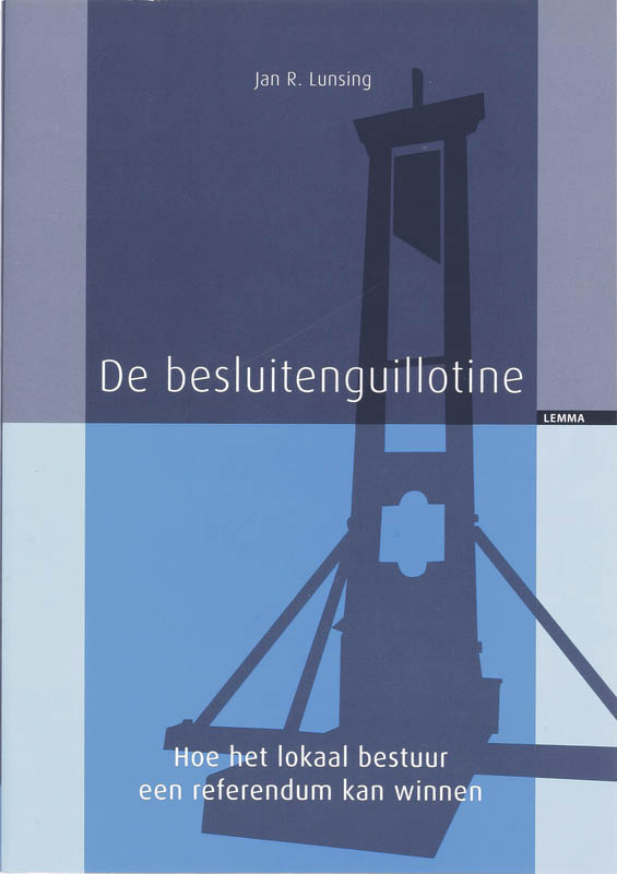 Omslag van De besluitenguillotine
