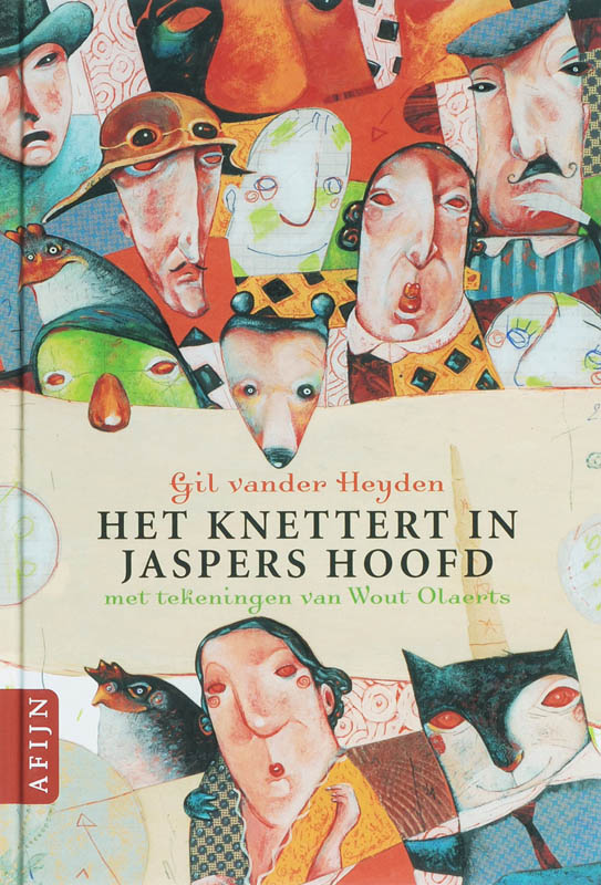 Omslag van Het knettert in Jaspers hoofd