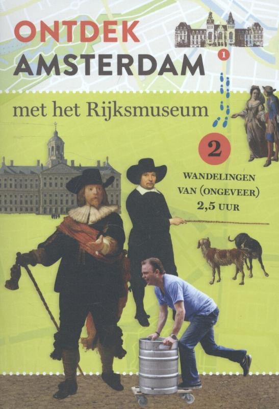 Omslag van Ontdek Amsterdam met het Rijksmuseum