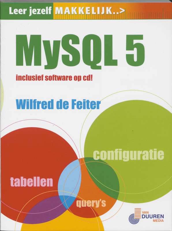 Omslag van Leer jezelf Makkelijk MySQL 5