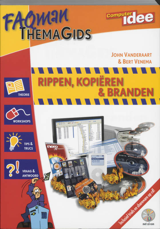 Omslag van FAQman Themagids rippen, kopieren & branden