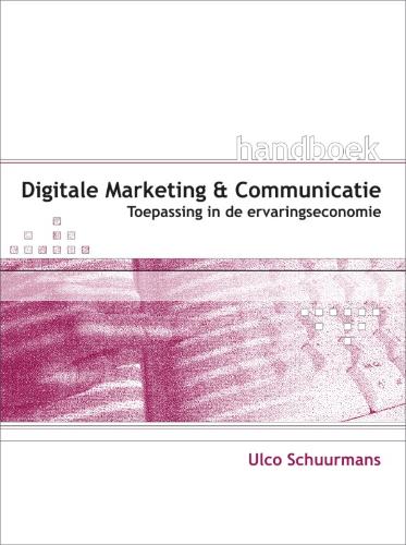 Omslag van Handboek Digitale Marketing en Communicatie