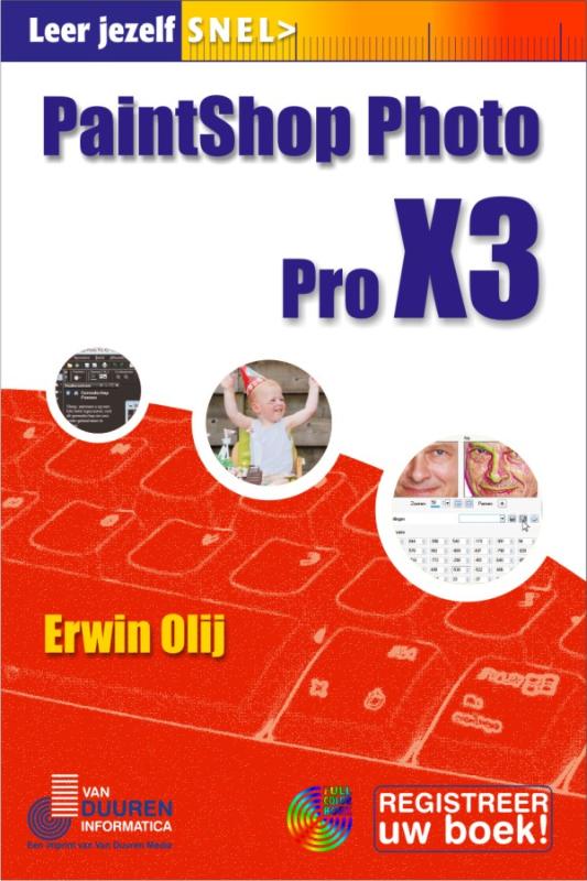 Omslag van Leer jezelf SNEL... Paint Shop Photo Pro X3