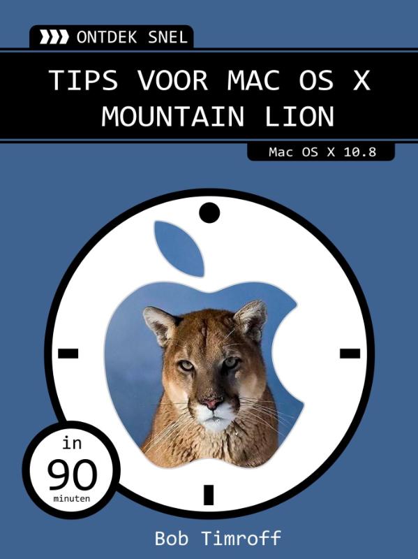 Omslag van Tips voor Mac OS X Mountain Lion