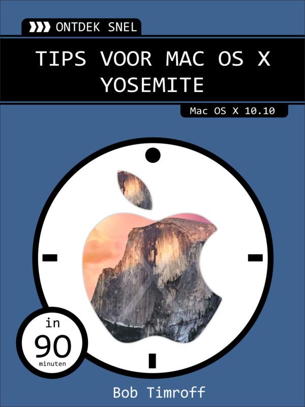 Omslag van Tips voor Mac OS X Yosemite