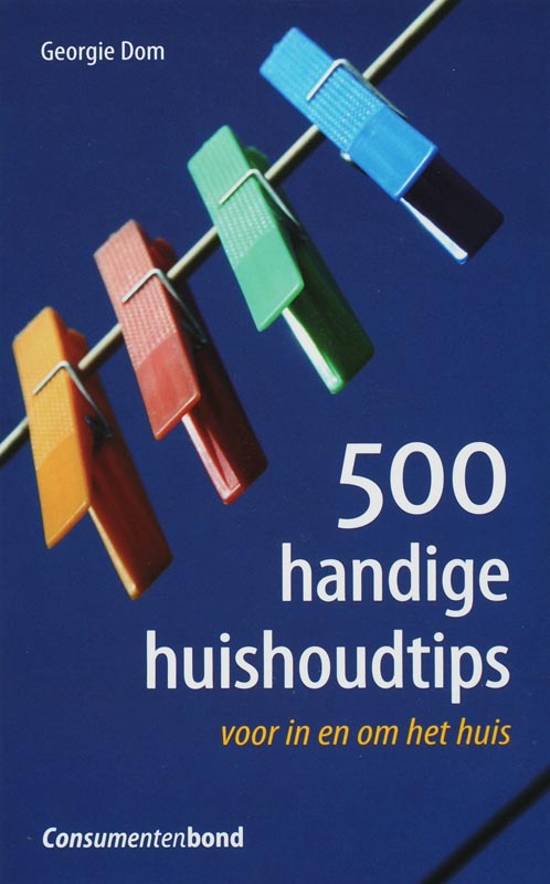Omslag van 500 Handige huishoudtips