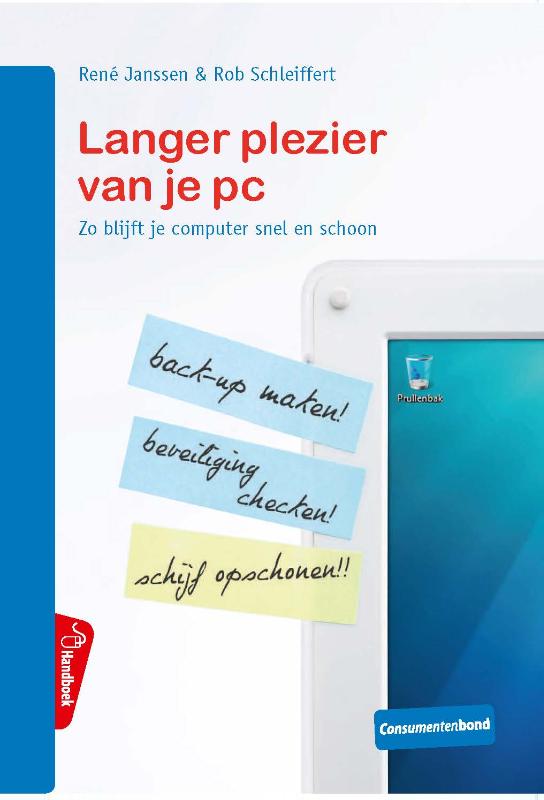 Omslag van Langer plezier van je pc