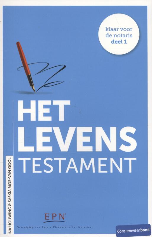 Omslag van Het levenstestament