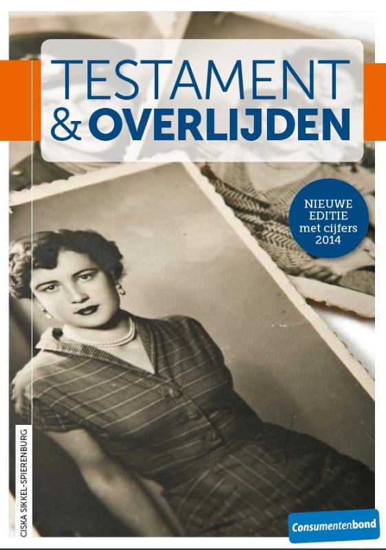 Omslag van Testament en overlijden