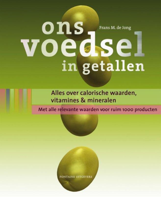 Omslag van Ons voedsel in getallen