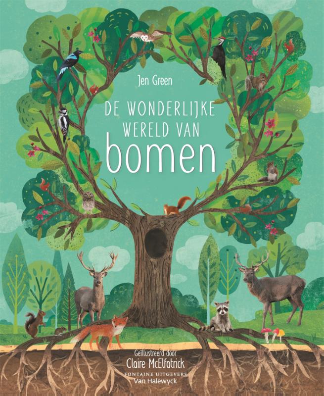 Omslag van De wonderlijke wereld van bomen