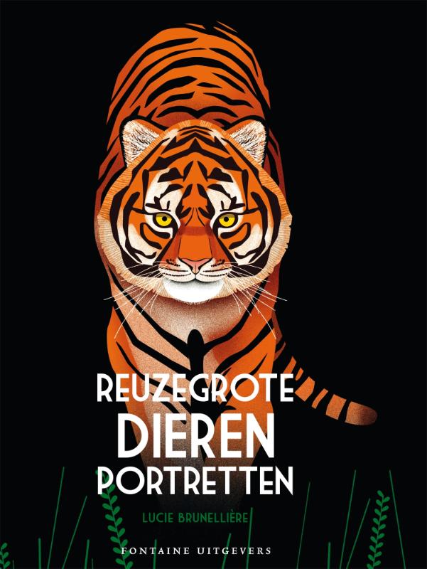 Omslag van Reuzegrote dierenportretten
