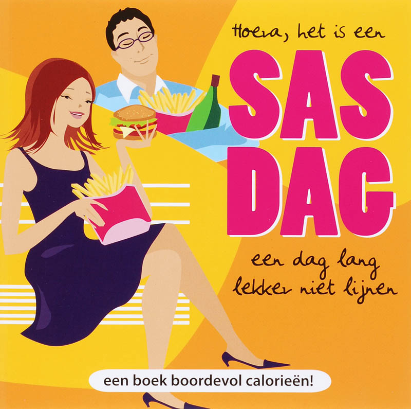 Omslag van Hoera, het is een SASDAG
