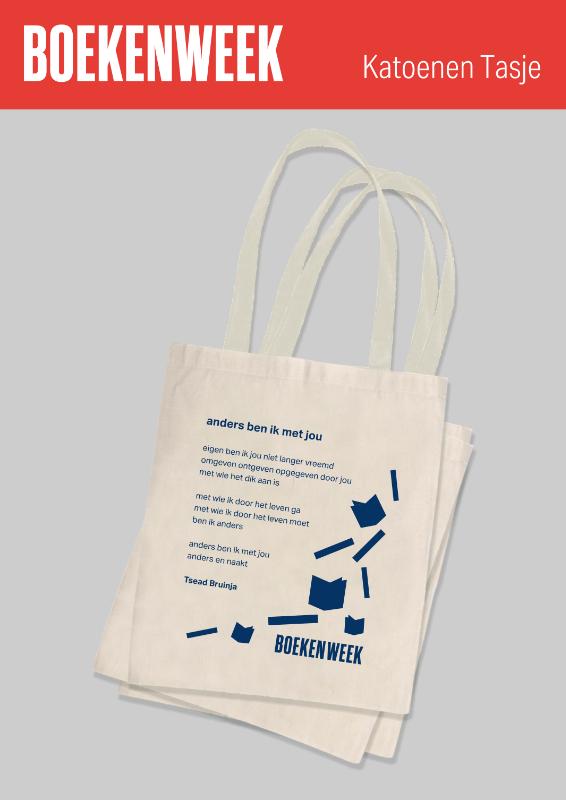 Omslag van Set 25x Katoenen tas Boekenweek 2024