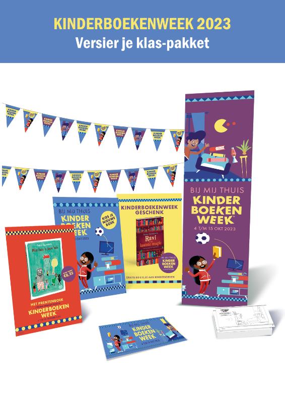 Omslag van Versier je klas-pakket Kinderboekenweek 2023