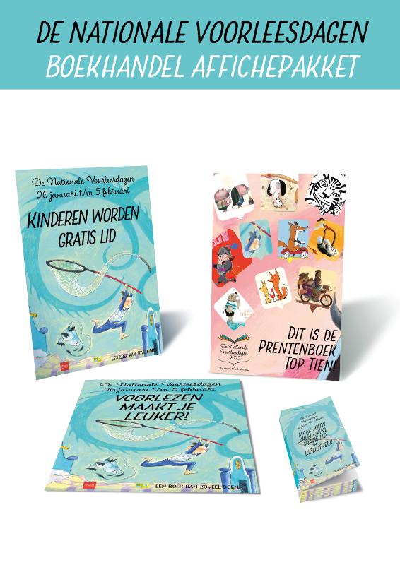 Omslag van De Nationale Voorleesdagen Boekhandel Affiche Pakket 2022