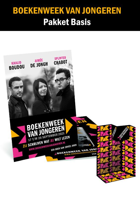 Omslag van Boekenweek van Jongeren Boekhandel Basis 2021