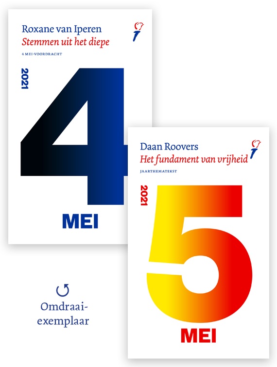 Omslag van Set 5x Dubbeluitgave 4 en 5 mei 2021 Roxane van Iperen en Daan Roovers