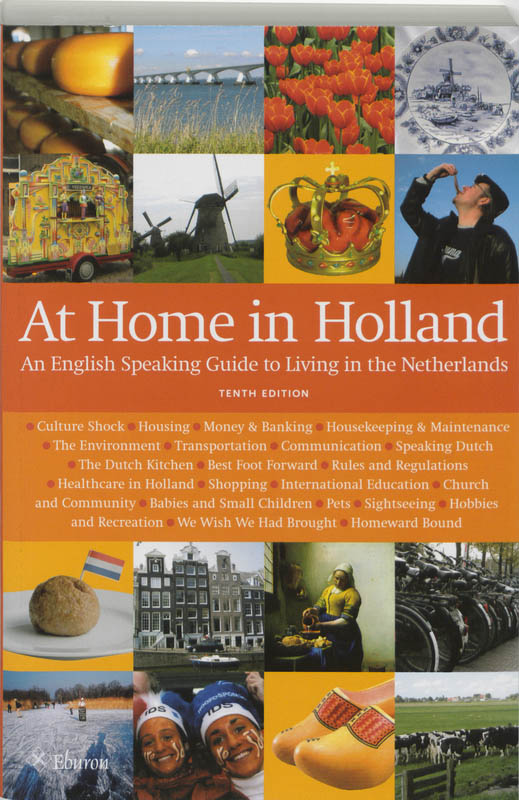 Omslag van At home in Holland
