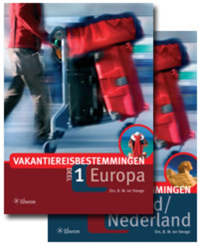 Omslag van deel 1 (Europa en Nederland) en deel 2 (Wereld)