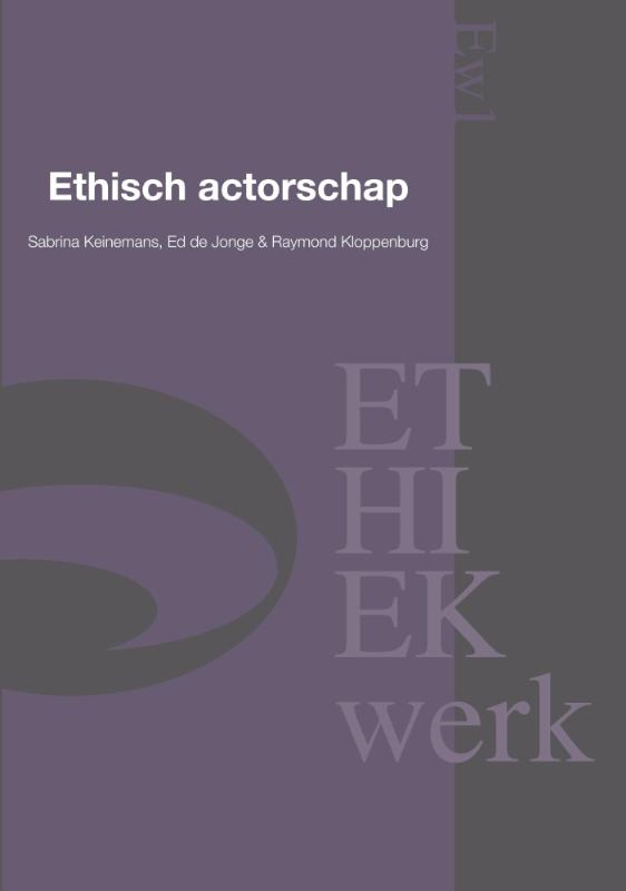 Omslag van Ethisch actorschap