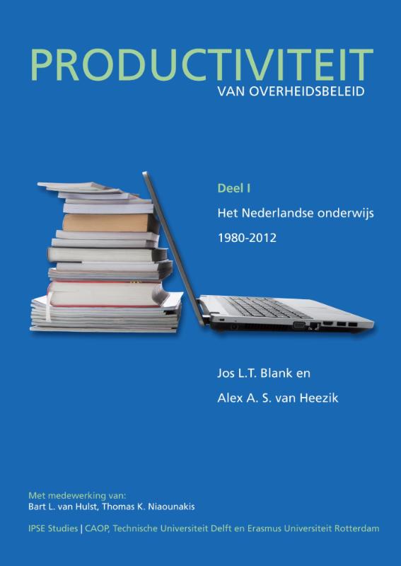 Omslag van 1 Het Nederlandse onderwijs 1980-2012