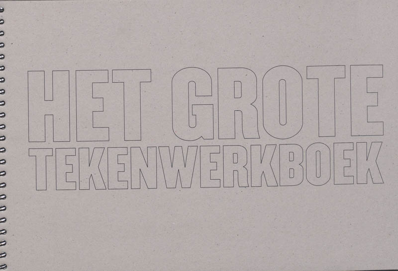 Omslag van Het Grote TekenWerkBoek