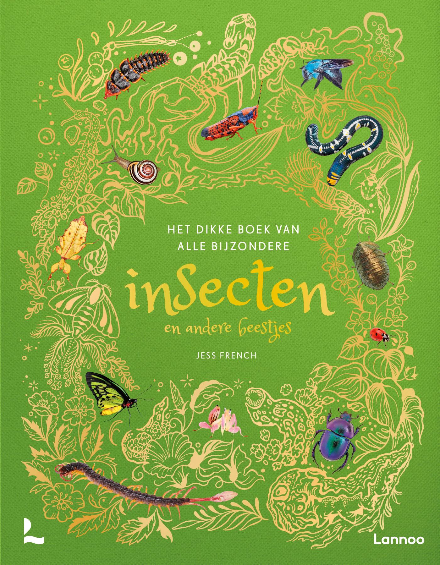 Omslag van Het dikke boek van alle bijzondere insecten en andere beestjes