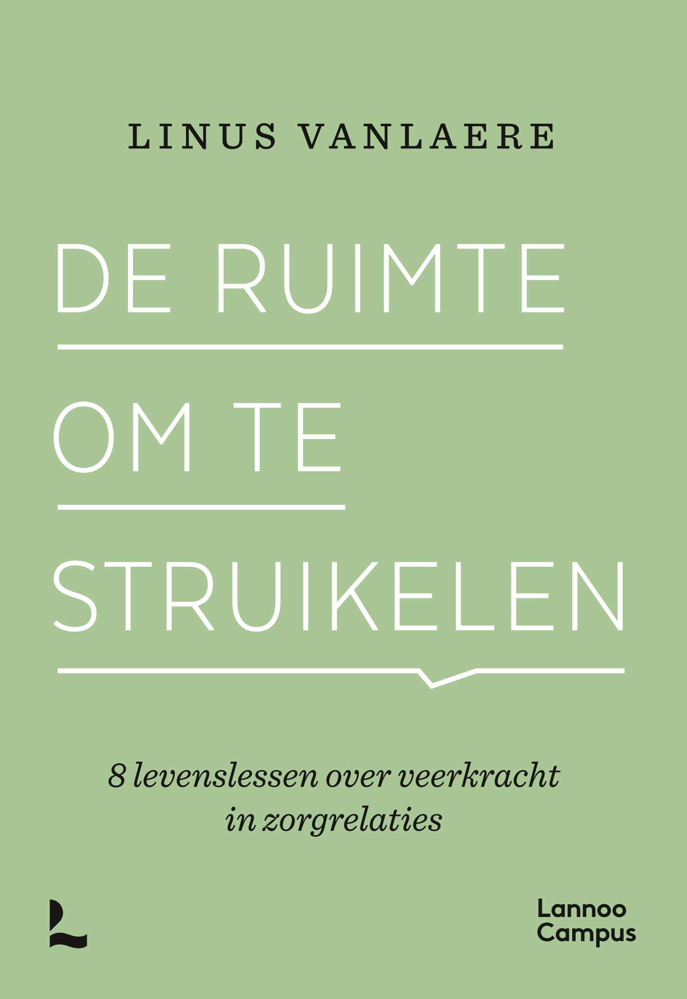 Omslag van De ruimte om te struikelen