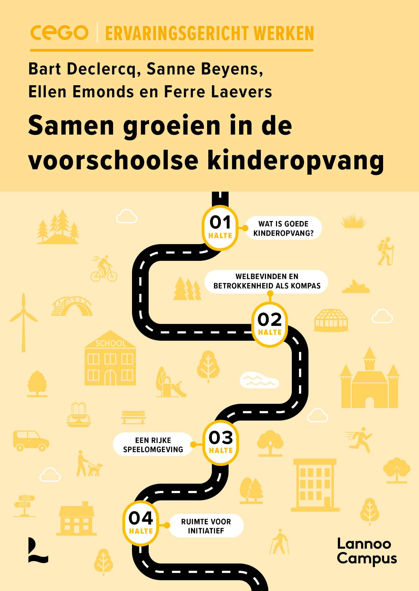 Omslag van Samen groeien in de voorschoolse kinderopvang