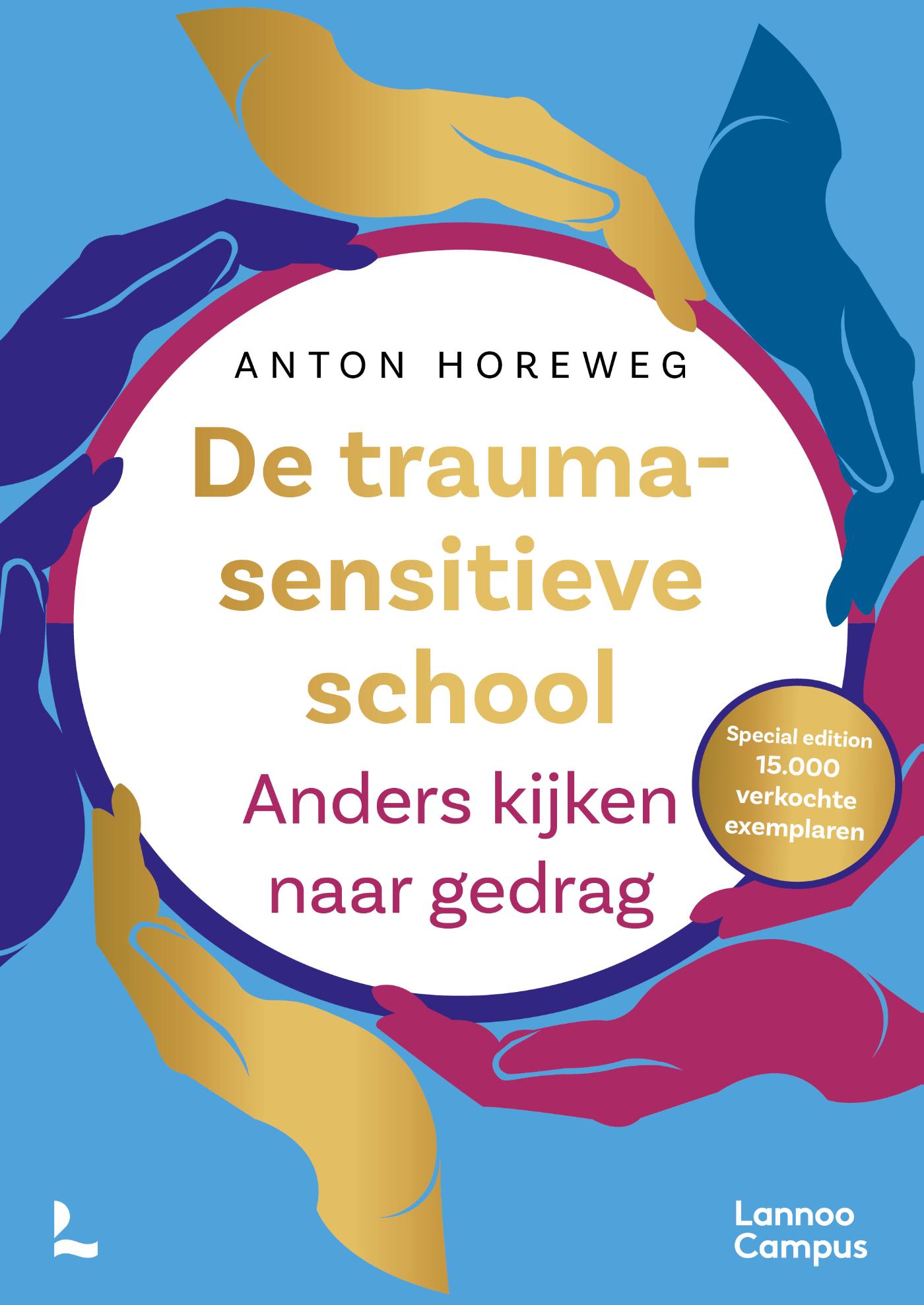 Omslag van De traumasensitieve school
