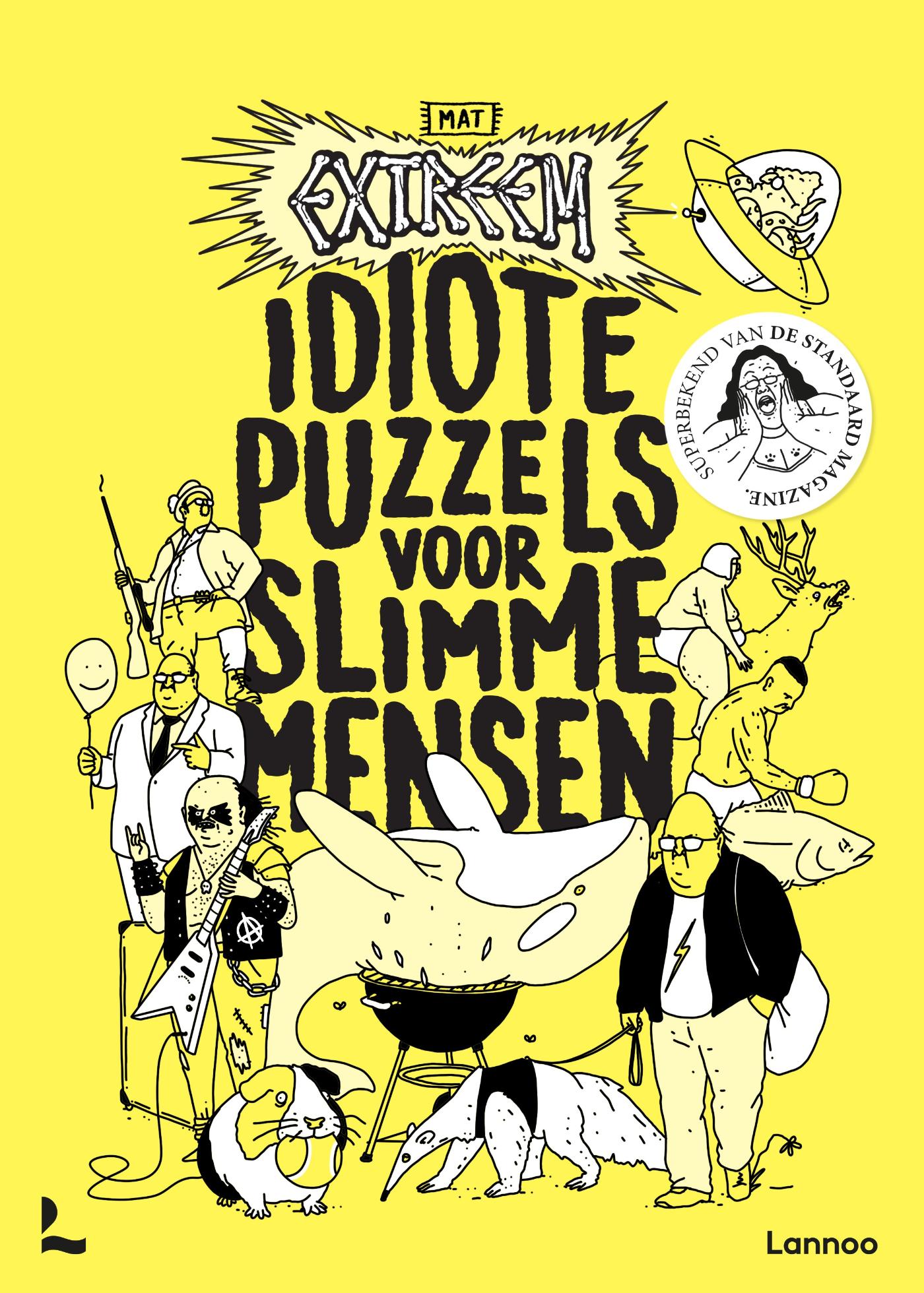 Omslag van Extreem idiote puzzels voor slimme mensen