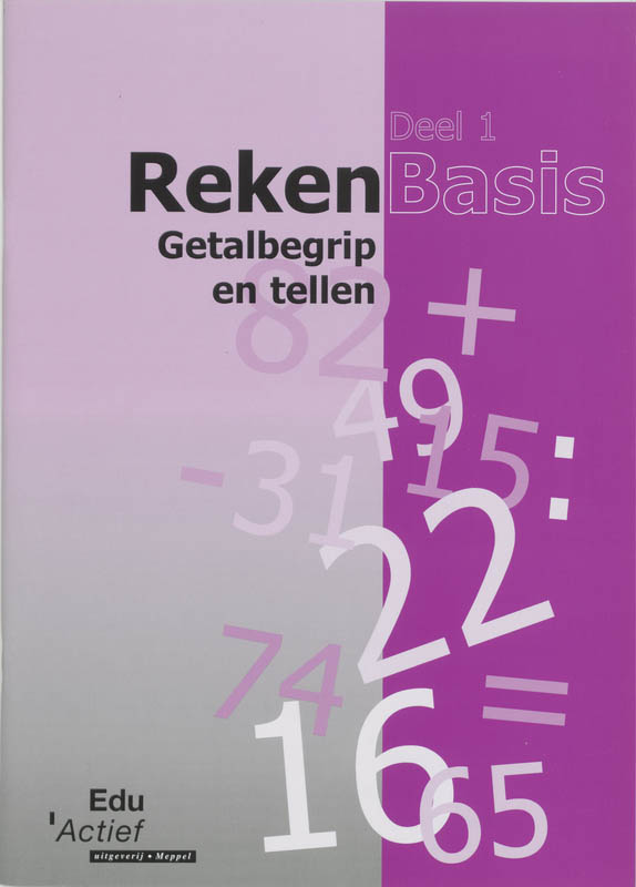 Omslag van 1 Getalbegrip en tellen