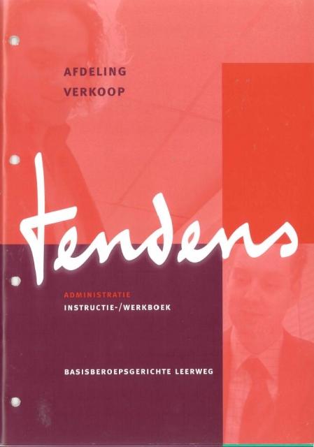 Omslag van Tendens afdeling verkoop