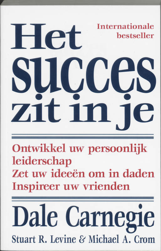Omslag van Succes zit in je