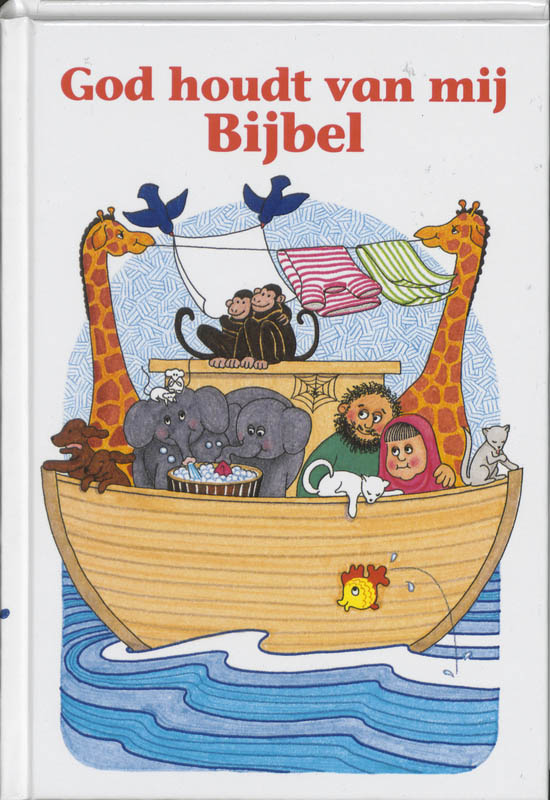 Omslag van God houdt van mij Bijbel