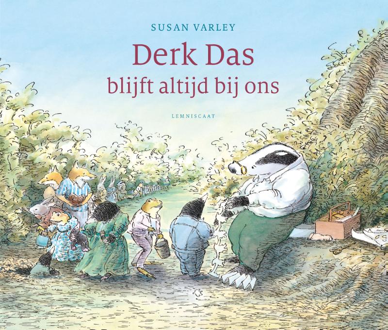 Omslag van Derk Das blijft altijd bij ons