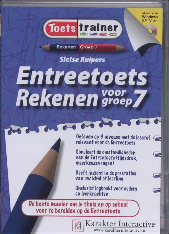 Omslag van Entreetoets Rekenen voor groep 7