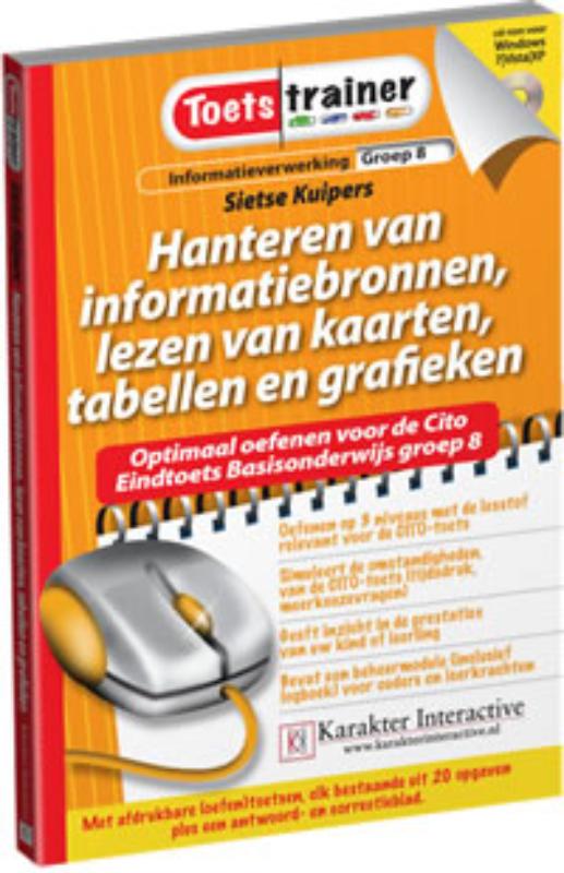 Omslag van Hanteren van informatiebronnen, lezen van kaarten, tabellen en grafieken