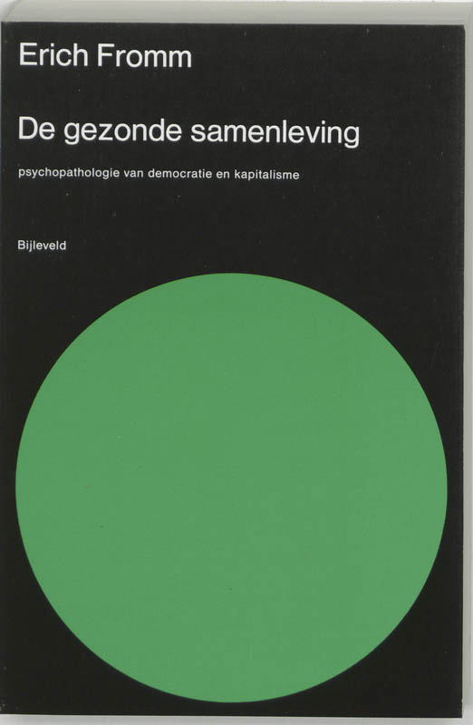Omslag van De gezonde samenleving