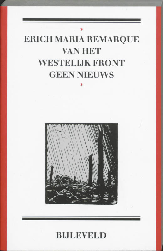 Omslag van Van het westelijk front geen nieuws
