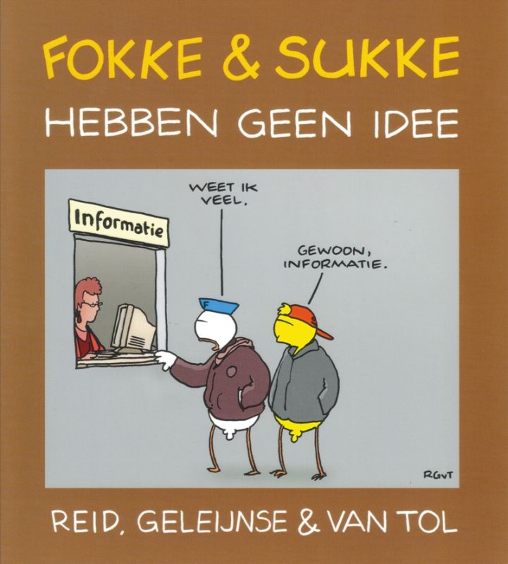 Omslag van Fokke en Sukke hebben geen idee