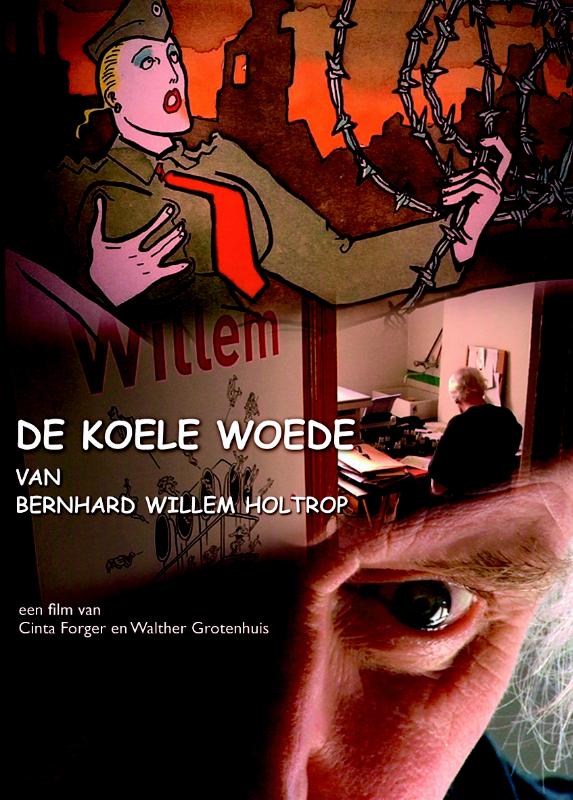 Omslag van De koele woede van Bernard Willem Holtrop