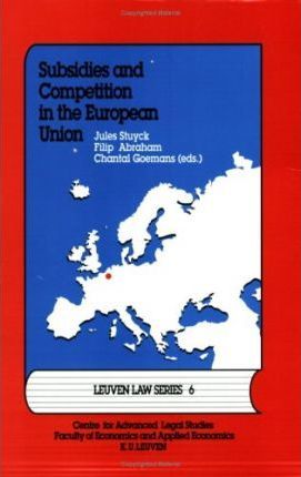 Omslag van Subsidies and Competition in the European Union