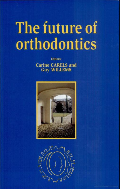 Omslag van The Future of Orthodontics