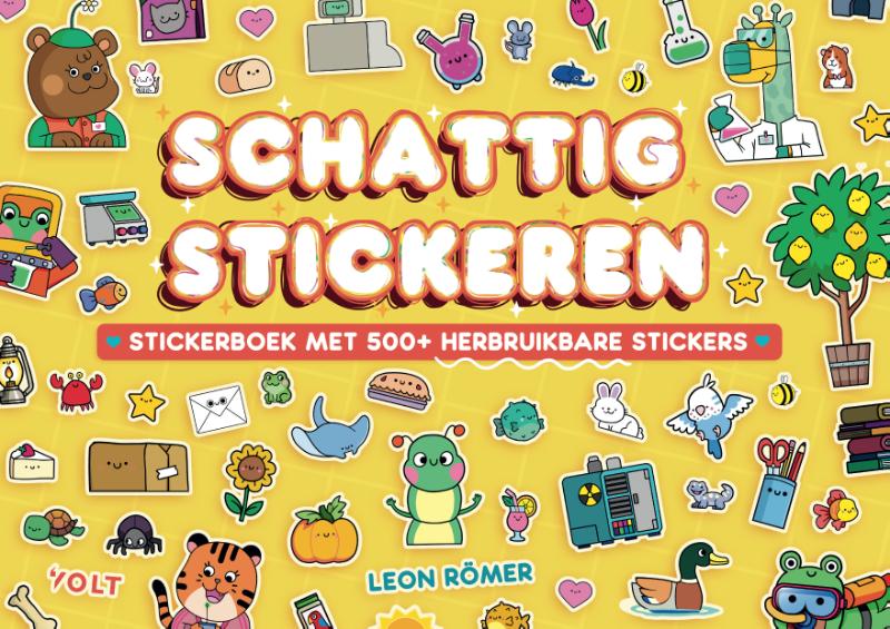 Omslag van Schattig stickeren