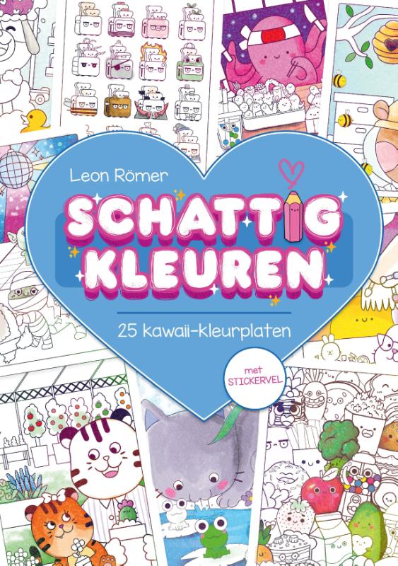 Omslag van Schattig kleuren