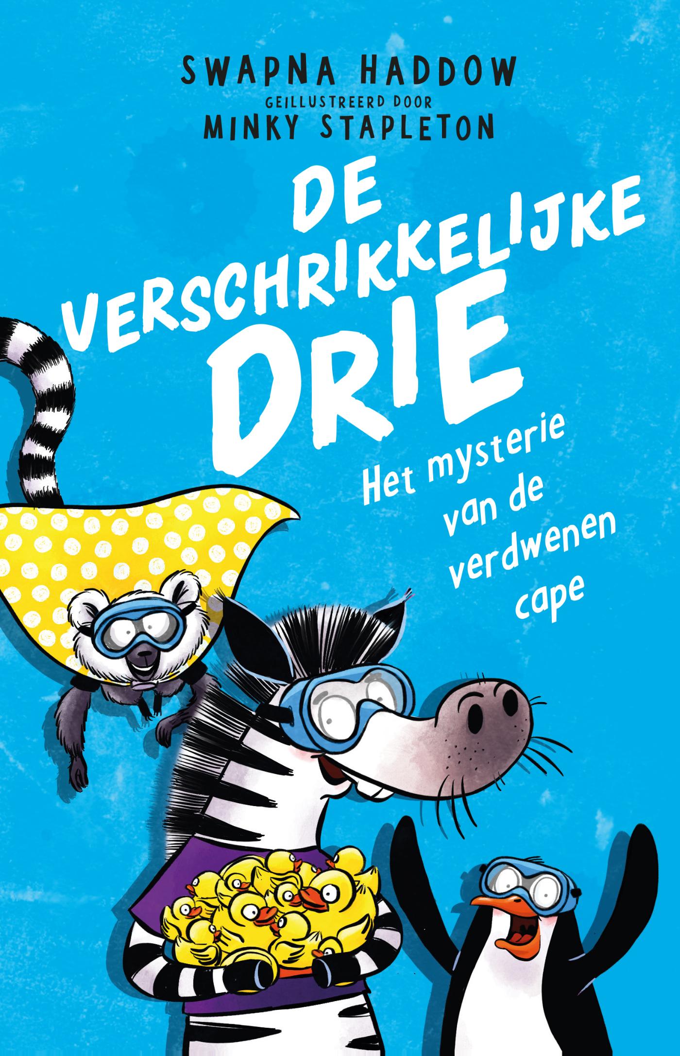 Omslag van De verschrikkelijke drie: Het mysterie van de verdwenen cape