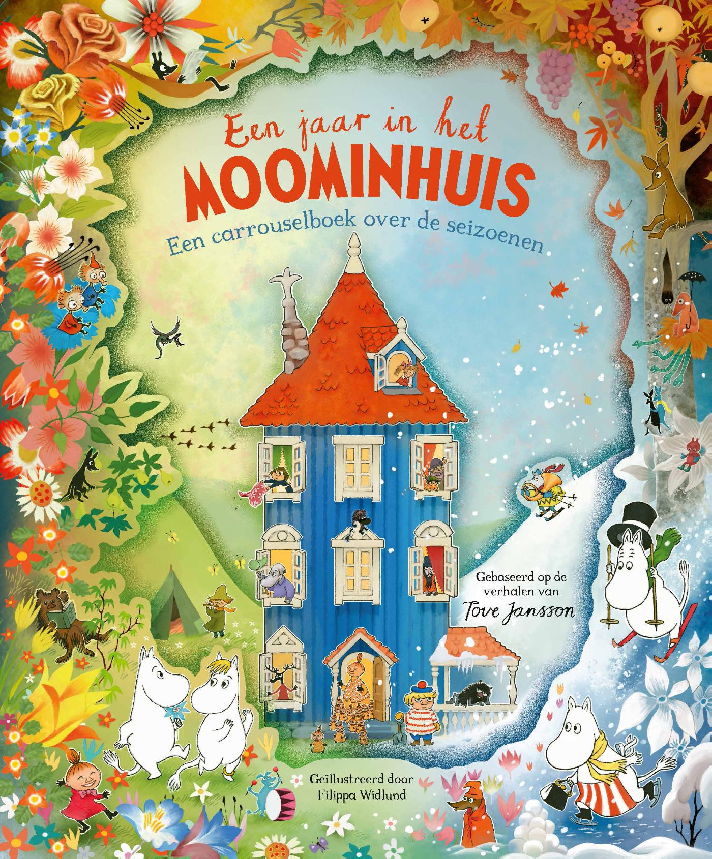 Omslag van Een jaar in het Moominhuis