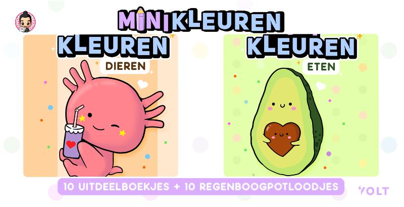 Omslag van Minikleuren - uitdeelboekjes